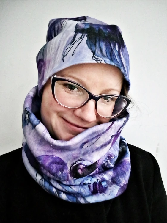 zestaw jesienny print meduzy NAWROT ANKA