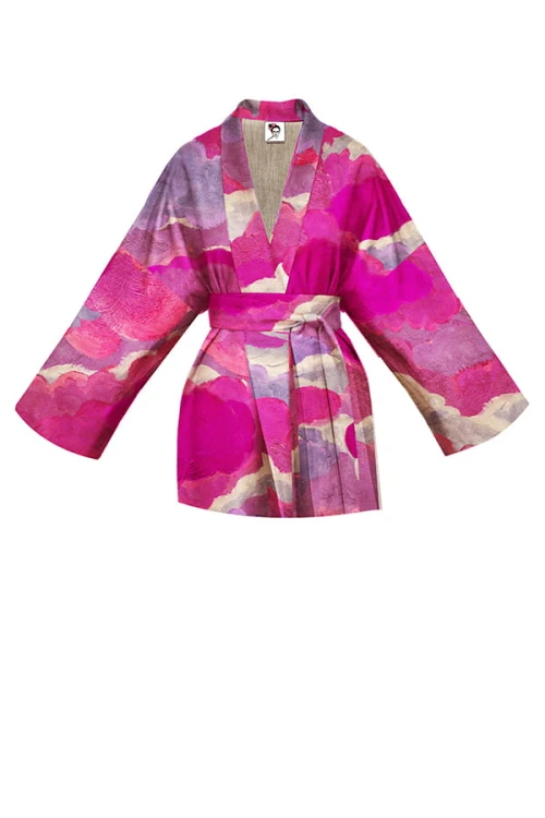 CHMURY różowe z  paskiem kimono aksamitne.jpg