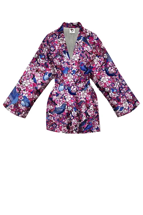 niebieskie ptaki kimono BAWEŁNIANEz paskiem.jpg
