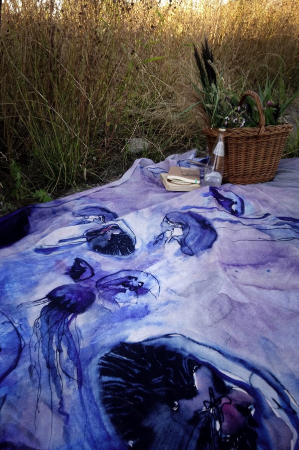 NAWROTANKA plazowy koc meduzy.jpg