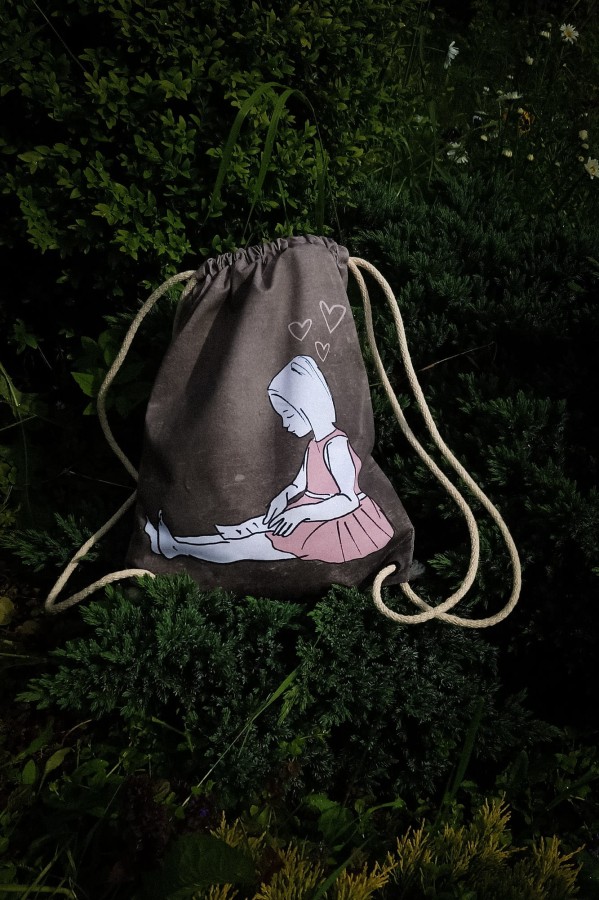 nawrotanka bawełniany plecak worek kakaowy dla dziewczynki.jpg