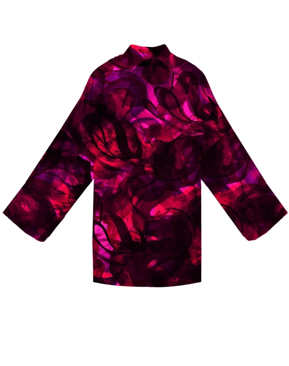 kimono ZORZA polarna różowa midi nawrotanka wzór bordo tył.jpg