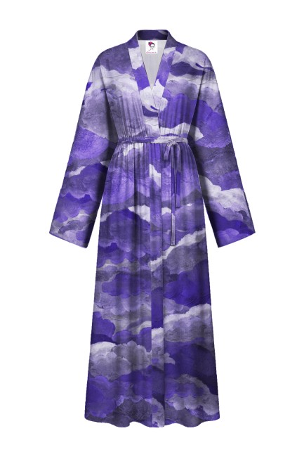 kimono długie premium packshot_fioletowe chmury.jpg
