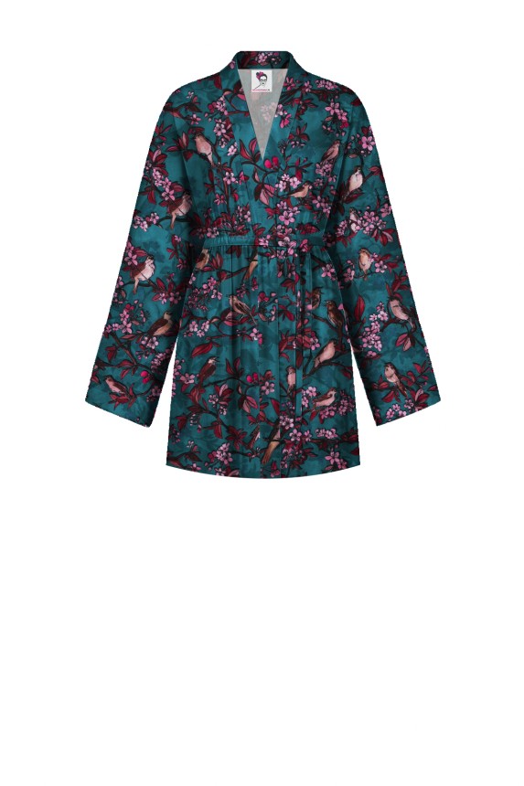 KIMONO premium długość minisłowiki kwiatowe turkus nawrotanka.jpg
