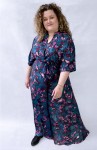 sukienka kimono maxi słowiki turkus modelka plus size NAWROTANKA.jpg