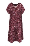 bordowa sukienka z krótkim rękawem w kwiaty1.jpg