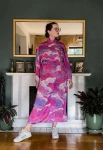 kimono maxi premium CHMURY na niebie różowe sukienka kopertowa nawrotanka.jpg