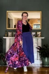 kimono mini premium wzór abstrakcyjny SERPENTYNY RADOŚCI nawrotanka luźny płaszcz na lato.jpg