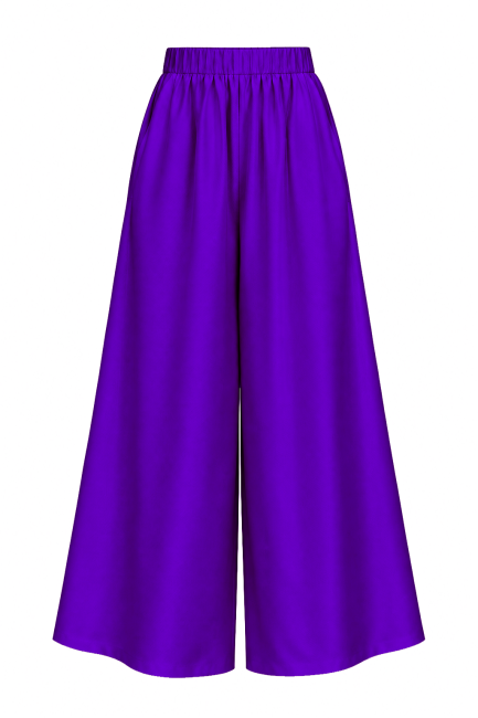 spodnie FIOLETOWA kobalt matowa WISKOZA twill włoska NAWROTANKA.png