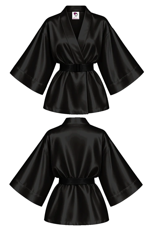 KIMONO krótkie CZARNE z paskiem.png