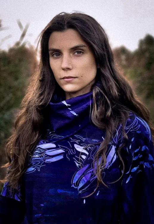 bluza z golfem granatowe rybki.jpg
