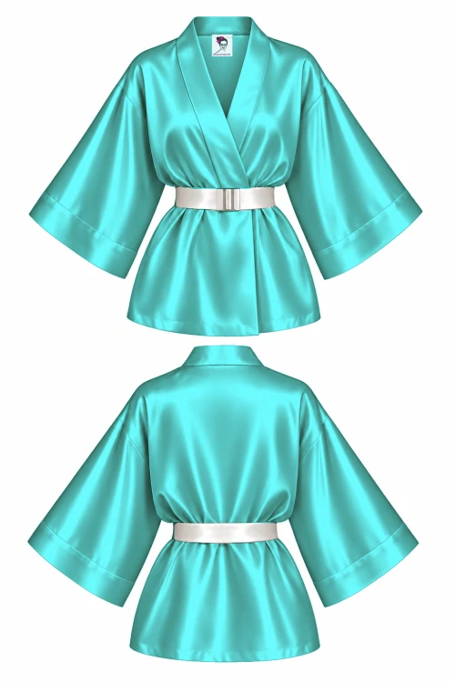 KIMONO krótkie TURKUS z paskiem.png